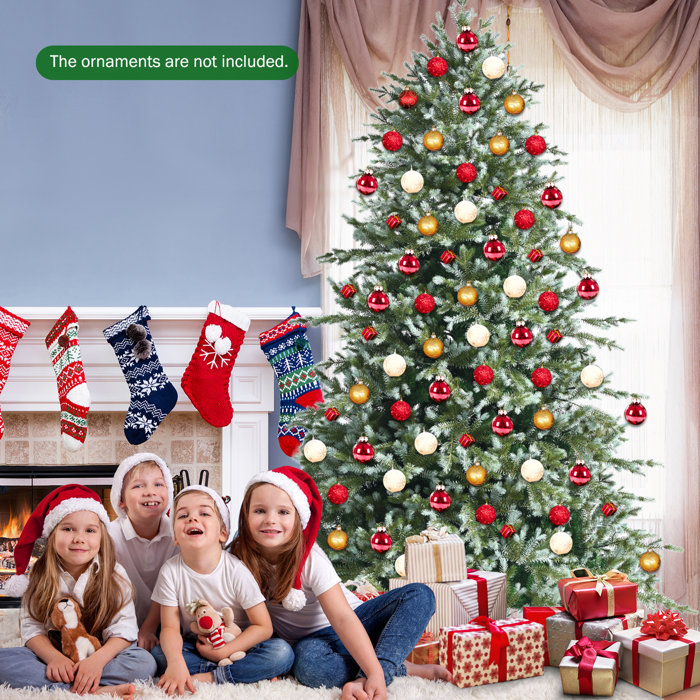 The Twillery Co.® Green Realistic Cashmere Christmas Tree & Reviews Wayfair